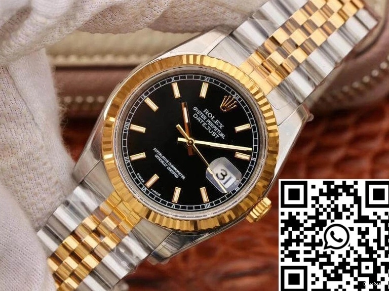 Dial Rolex 36mm 126233 Factory AR Datejust Black 0216